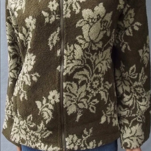 Fleece Jacket Medium Straight Down ~ New! - Picture 8 of 9